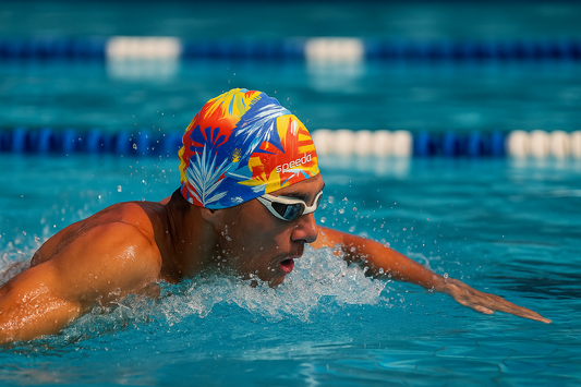 Gorra de Silicona Unisex Aduto Speedo Multicolor