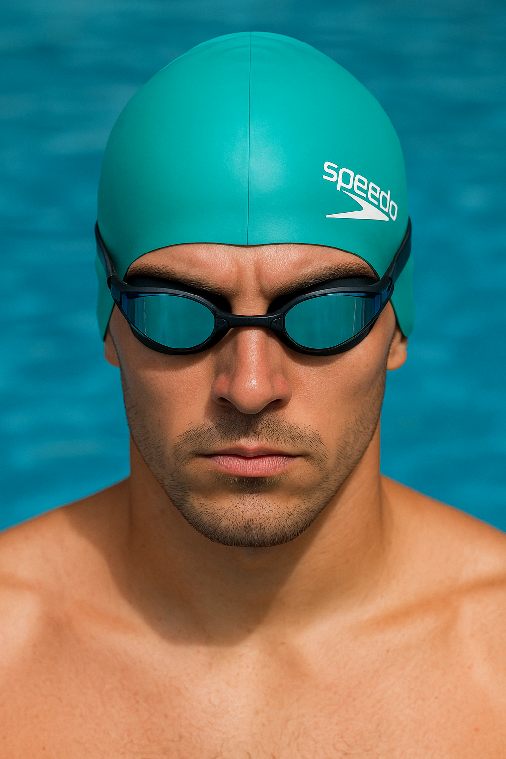 Gorra de Silicona Unisex Aduto Speedo Verde